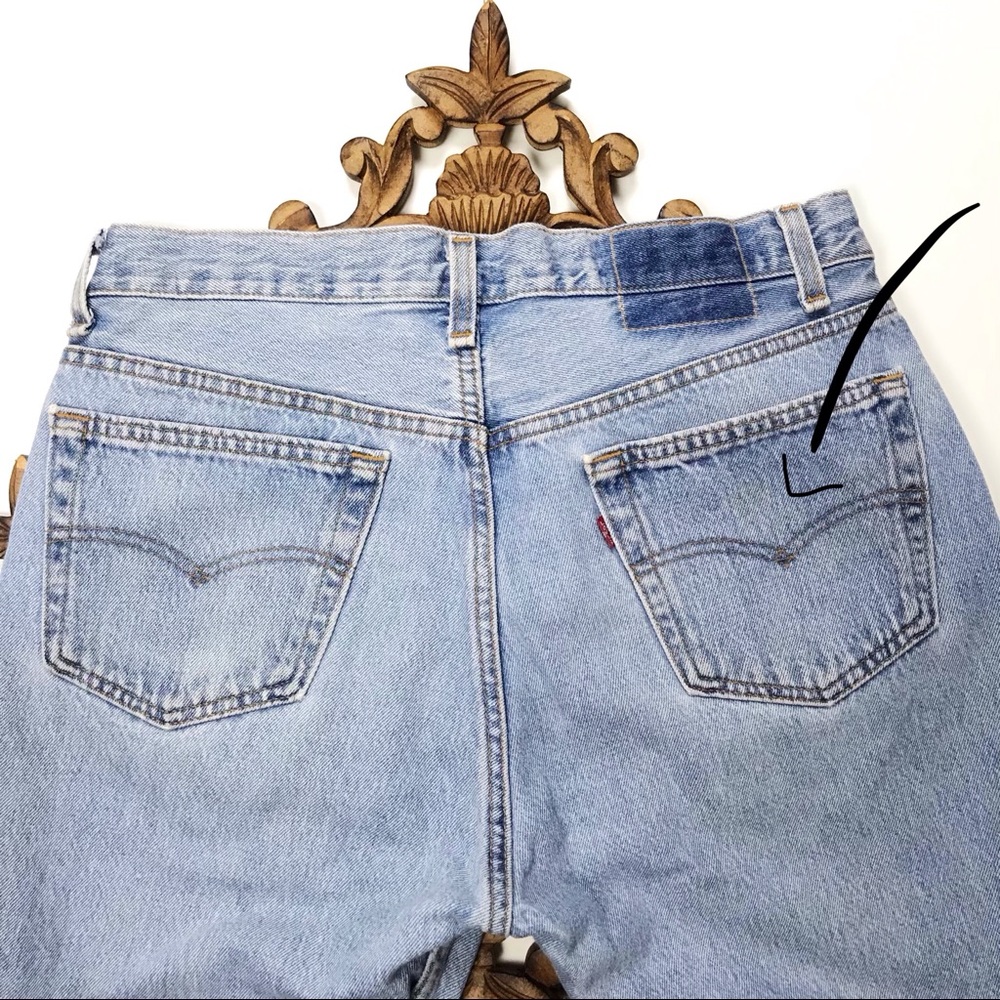 VINTAGE LEVI’S 501 CLASSIC HIGH RISE BUTTON FLY - Picture 3 of 8